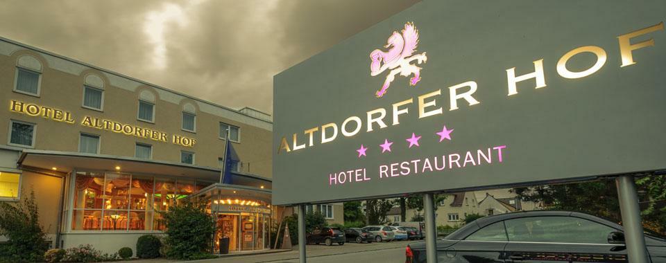 Akzent Hotel Restaurant Altdorfer Hof ヴァインガルテン エクステリア 写真